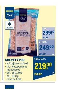 Krevety pud