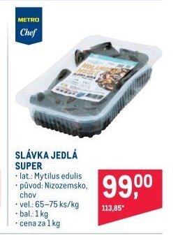 Slávka jedlá super