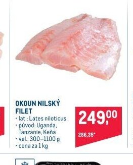 Okoun nilský filet