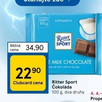 Ritter Sport Čokoláda 100 g