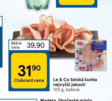 Le & Co Selská šunka 100 g