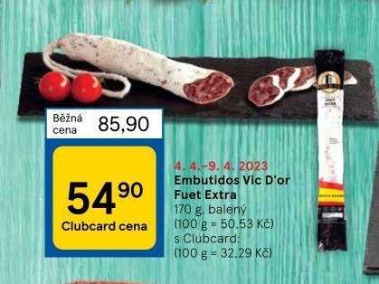 Embutidos Vic D'or Fuet Extra