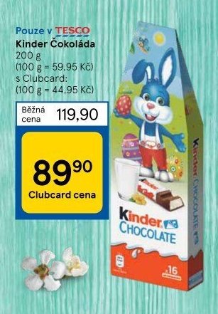 Kinder Čokoláda 200 g