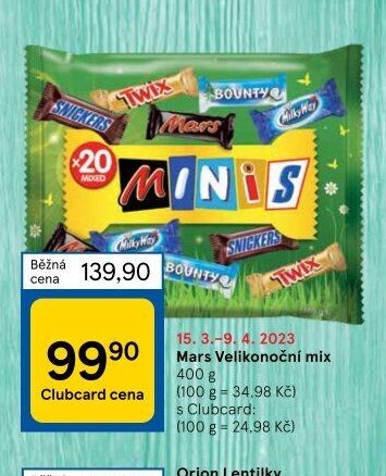 Mars Velikonoční mix 400 g