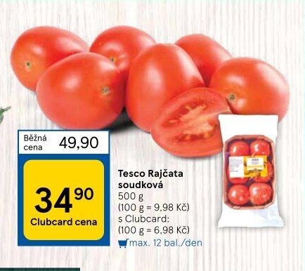 Tesco Rajčata soudková