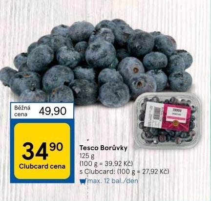 Tesco Borůvky