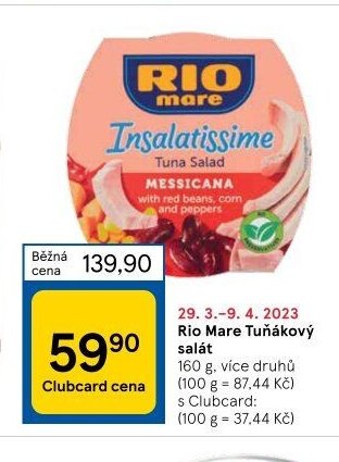 Rio Mare Tuňákový salát
