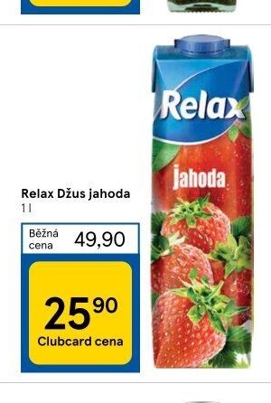 Relax Džus jahoda