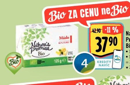 Nature's Promise Bio Máslo