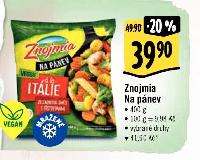 Znojmia Na pánev