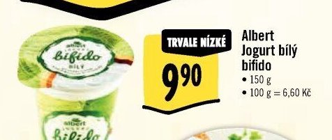 Albert Jogurt bílý bifido