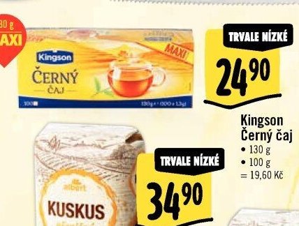 Kingson Černý čaj