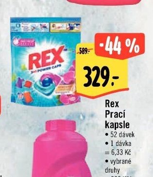 Rex Prací kapsle