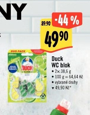 Duck WC blok 2x 38,6 g