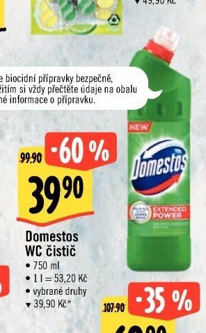 Domestos WC čistič 750 ml