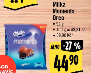 Bonboniéra Pralinky Moments Milka