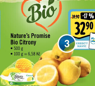 Citrony bio Nature'
