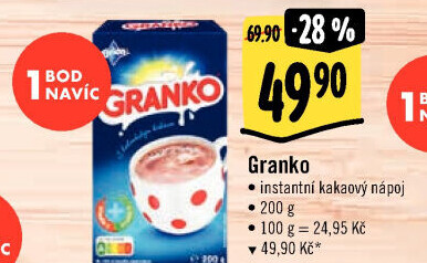 Instantní kakao Granko