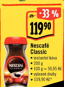 Instantní káva Nescafé Classic