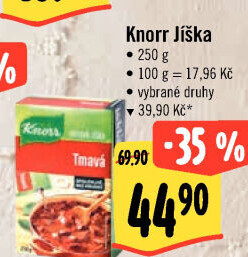 Jíška hotová Knorr