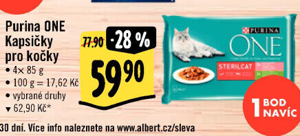 Kapsičky pro kočky One Purina