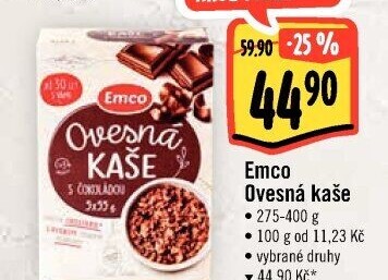 Kaše ovesná Emco