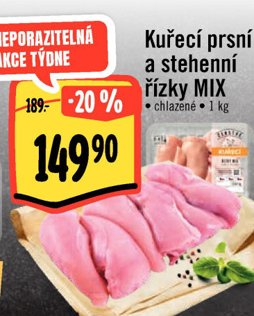 Kuřecí řízky mix Albert