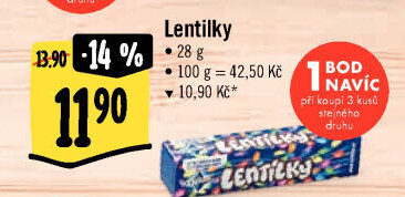 Lentilky Orion