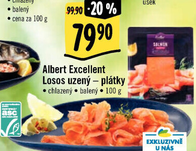 Losos uzený Albert Excellent