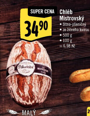 Mistrovský chléb Albert