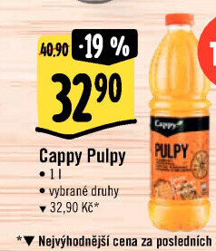 Nápoj Pulpy Cappy
