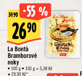 Noky bramborové La Bonta Italiana