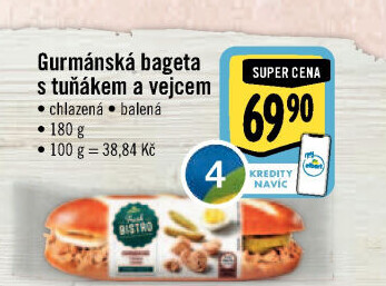 Obložená bageta Albert Fresh Bistro