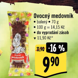 Ovocný medovník