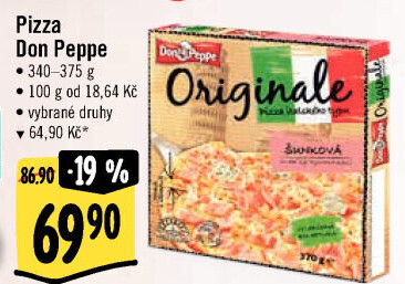 Pizza mražená Don Peppe
