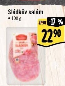 Sládkův salám Albertovo uzenářství