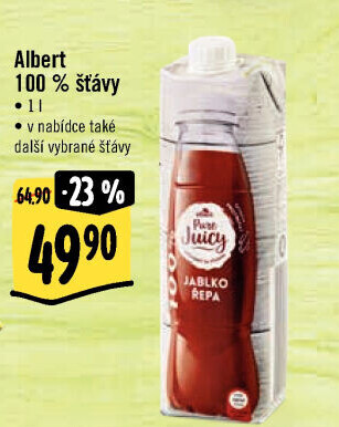 Šťáva 100% Albert