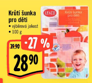 Šunka krůtí dětská výběrová LE&amp