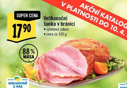 Šunka výběrová velikonoční
