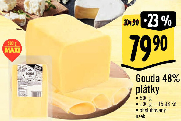 Sýr Gouda 48% Albert