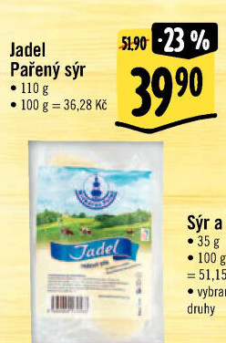 Sýr Jadel Mlékárna Polná