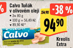 Tuňák v oleji Calvo