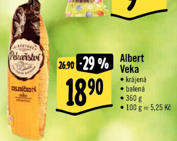 Veka chlebíčková Albert