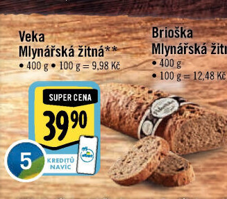 Veka Mlynářská žitná Albert