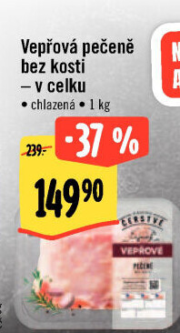 Vepřová pečeně bez kosti Albert