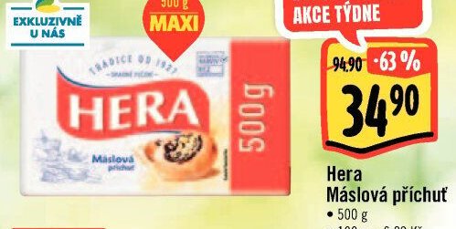 Hera Máslová příchuť
