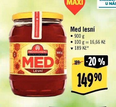 Med lesní