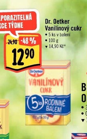 Dr. Oetker Vanilínový cukr