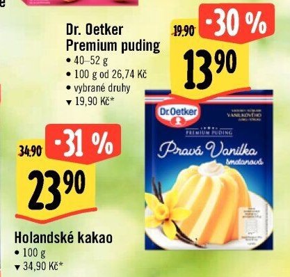 Dr. Oetker Premium puding