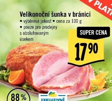 Velikonoční šunka v bránici